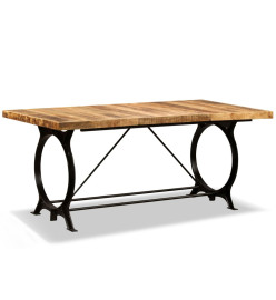 Table de salle à manger Bois de manguier brut 180 cm