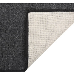 Tapis de couloir Anthracite 80x200 cm