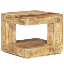 Table basse 45x45x40 cm Bois de manguier massif