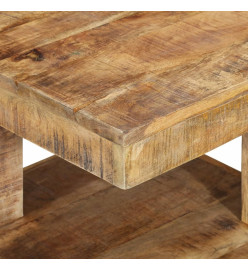 Table basse 45x45x40 cm Bois de manguier massif