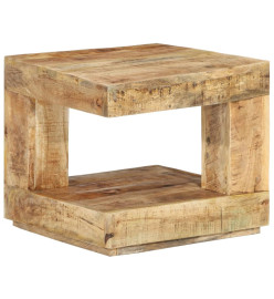 Table basse 45x45x40 cm Bois de manguier massif