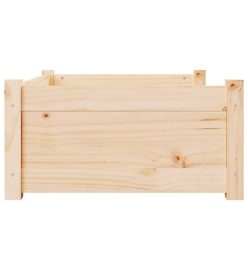 Lit pour chien 75,5x55,5x28 cm Bois massif de pin