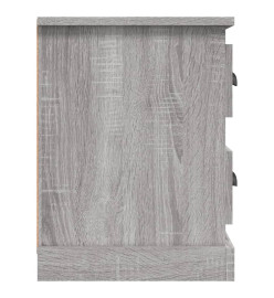 Meuble TV sonoma gris 102x35,5x47,5 cm bois d'ingénierie