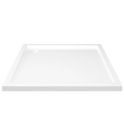 Receveur de douche carré ABS Blanc 80x80 cm