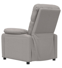 Fauteuil de massage Taupe Tissu