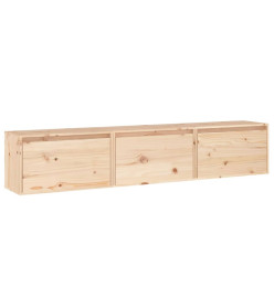 Meubles TV 3 pcs Bois massif de pin