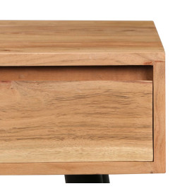 Table à écrire Bois d'acacia massif 118 x 45 x 76 cm