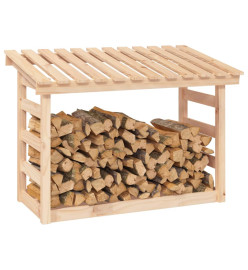 Support pour bois de chauffage 108x64,5x78 cm Bois de pin