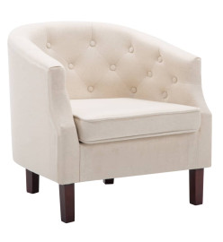 Fauteuil Beige Tissu