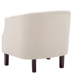 Fauteuil Beige Tissu