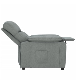 Fauteuil inclinable Gris foncé Tissu