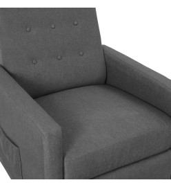 Fauteuil Gris clair Tissu