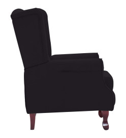 Fauteuil inclinable Noir Tissu