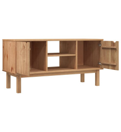 Meuble TV OTTA 113,5x43x57 cm Bois de pin massif