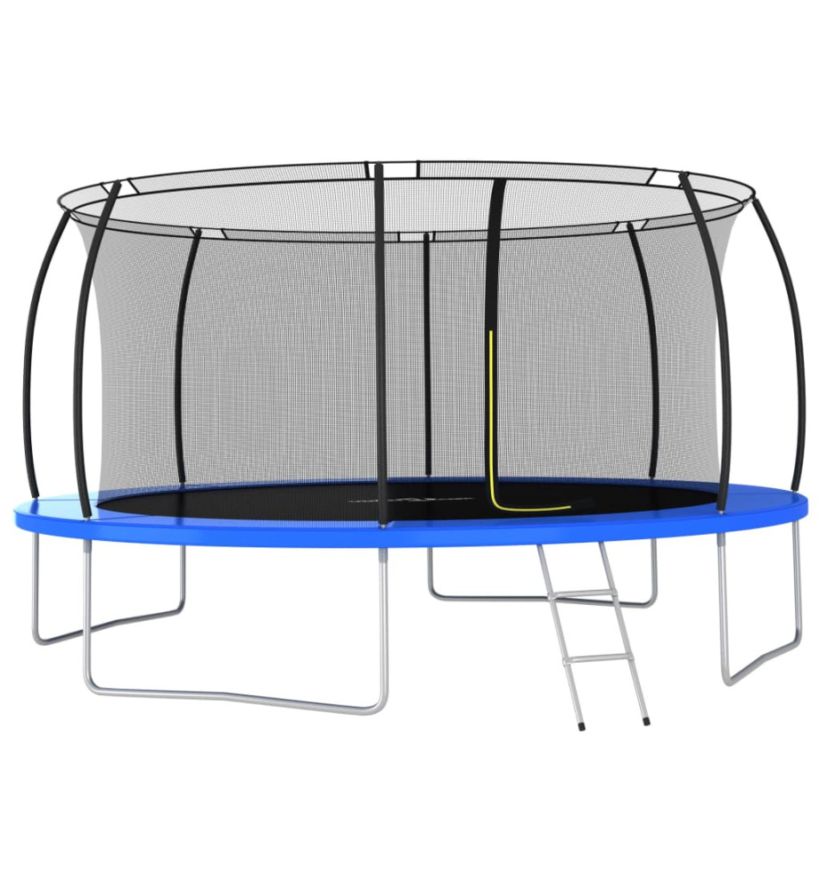 Ensemble de trampoline rond 460x80 cm 150 kg