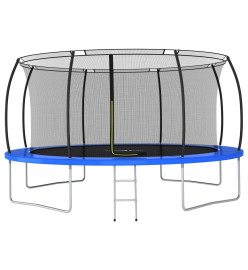 Ensemble de trampoline rond 460x80 cm 150 kg