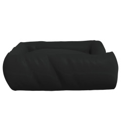 Coussin avec oreillers pour chien Noir 75x58x18 cm Tissu Oxford