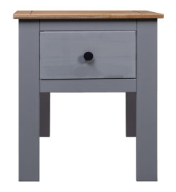 Table de chevet Gris 46x40x57 cm Pin Gamme Panama