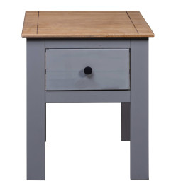 Table de chevet Gris 46x40x57 cm Pin Gamme Panama