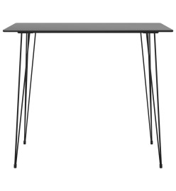 Ensemble de bar 5 pcs Noir et gris