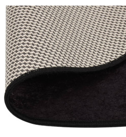 Tapis lavable antidérapant φ120 cm Anthracite