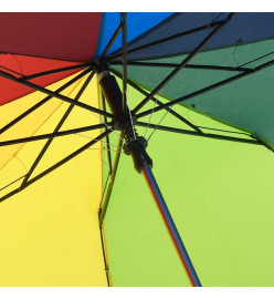 Parapluie pliable automatique Multicolore 124 cm