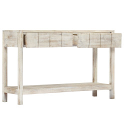 Table console 120 x 35 x 75 cm Bois de manguier massif