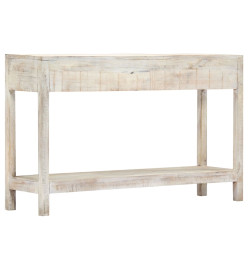 Table console 120 x 35 x 75 cm Bois de manguier massif