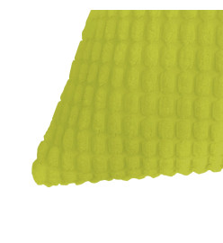 Jeu de coussin 2 pcs Velours 40 x 60 cm Vert