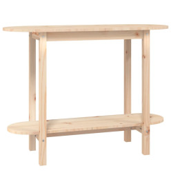 Table console 110x40x80 cm Bois massif de pin