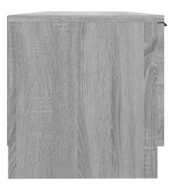 Meuble TV Sonoma gris 102x35x36,5 cm Bois d'ingénierie