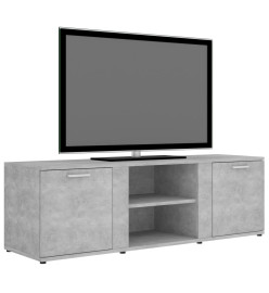 Meuble TV Gris béton 120x34x37 cm Aggloméré