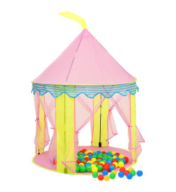 Tente de jeu pour enfants Rose 100x100x127 cm