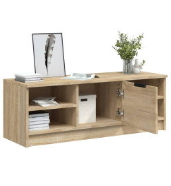 Meuble TV Chêne sonoma 102x35,5x36,5 cm Bois d'ingénierie