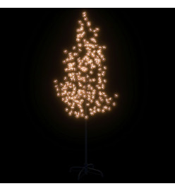 Arbre à LED fleur de cerisier 220 LED Blanc chaud 220 cm