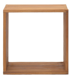 Table de chevet 40x30x40 cm Bois de teck solide