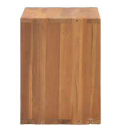 Table de chevet 40x30x40 cm Bois de teck solide