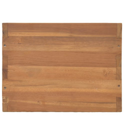 Table de chevet 40x30x40 cm Bois de teck solide