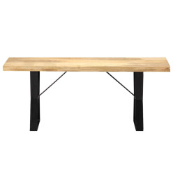 Banc 110 cm Bois de manguier massif