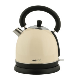 Mestic Bouilloire électrique MWC-180 Retro 1,8 L Crème et noir