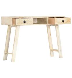 Table console 110 x 35 x 76 cm Bois de manguier massif