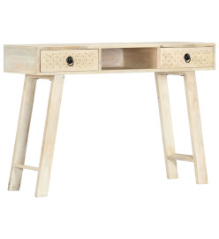 Table console 110 x 35 x 76 cm Bois de manguier massif