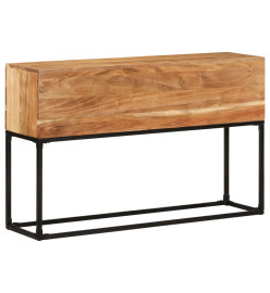 Table console 120x30x75 cm Bois d'acacia massif