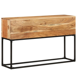 Table console 120x30x75 cm Bois d'acacia massif