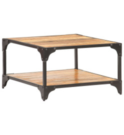 Table basse 60x60x35 cm Bois de manguier massif