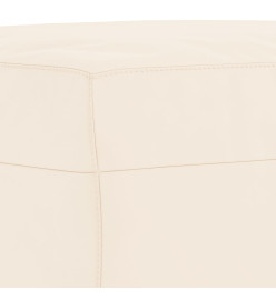 Banc Crème 100x35x41 cm Velours