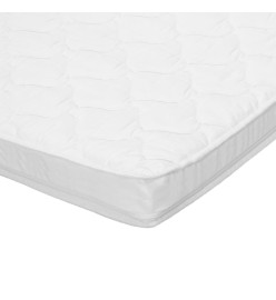 Sur-matelas 90 x 200 cm Mousse froide Profil d'œuf 6 cm