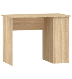 Bureau chêne sonoma 100x55x75 cm bois d'ingénierie