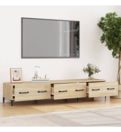 Meuble TV Chêne sonoma 150x34,5x30 cm Bois d'ingénierie