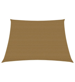 Voile d'ombrage 160 g/m² Taupe 3/4x2 m PEHD